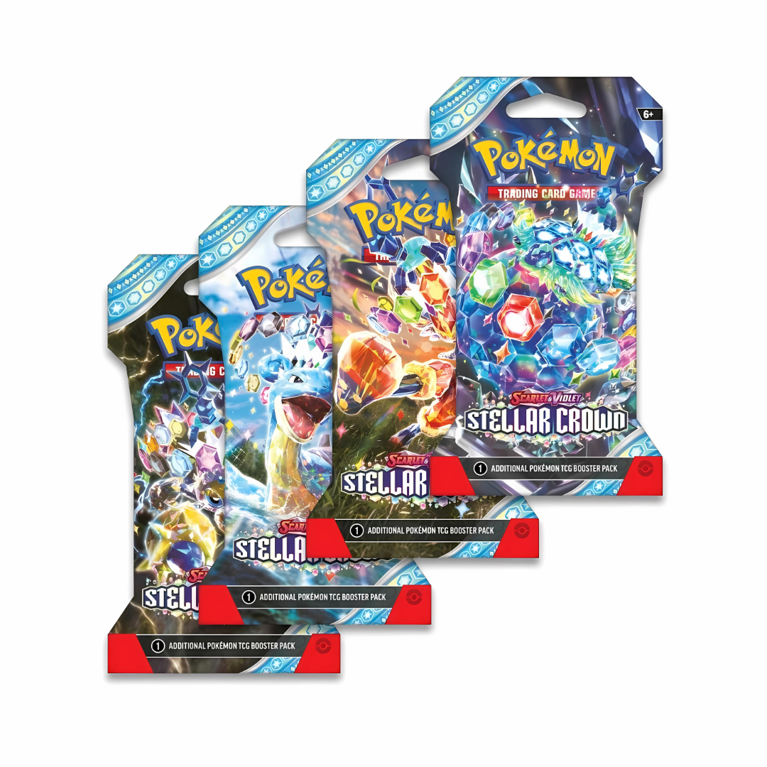 Scarlet & Violet-Stellar Crown Sleeved Booster Pack (10 Cards)