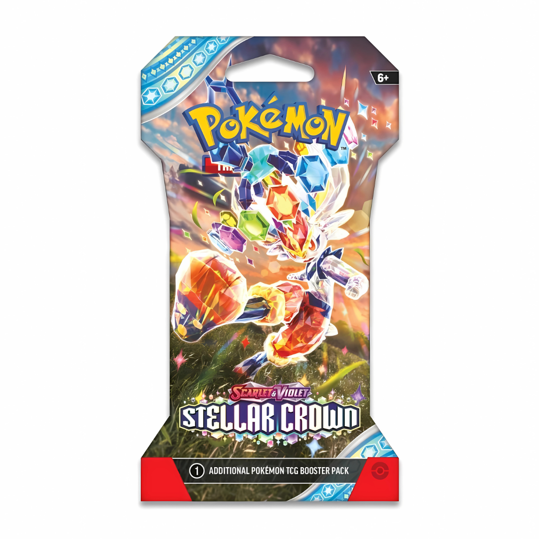 Scarlet & Violet-Stellar Crown Sleeved Booster Pack (10 Cards)