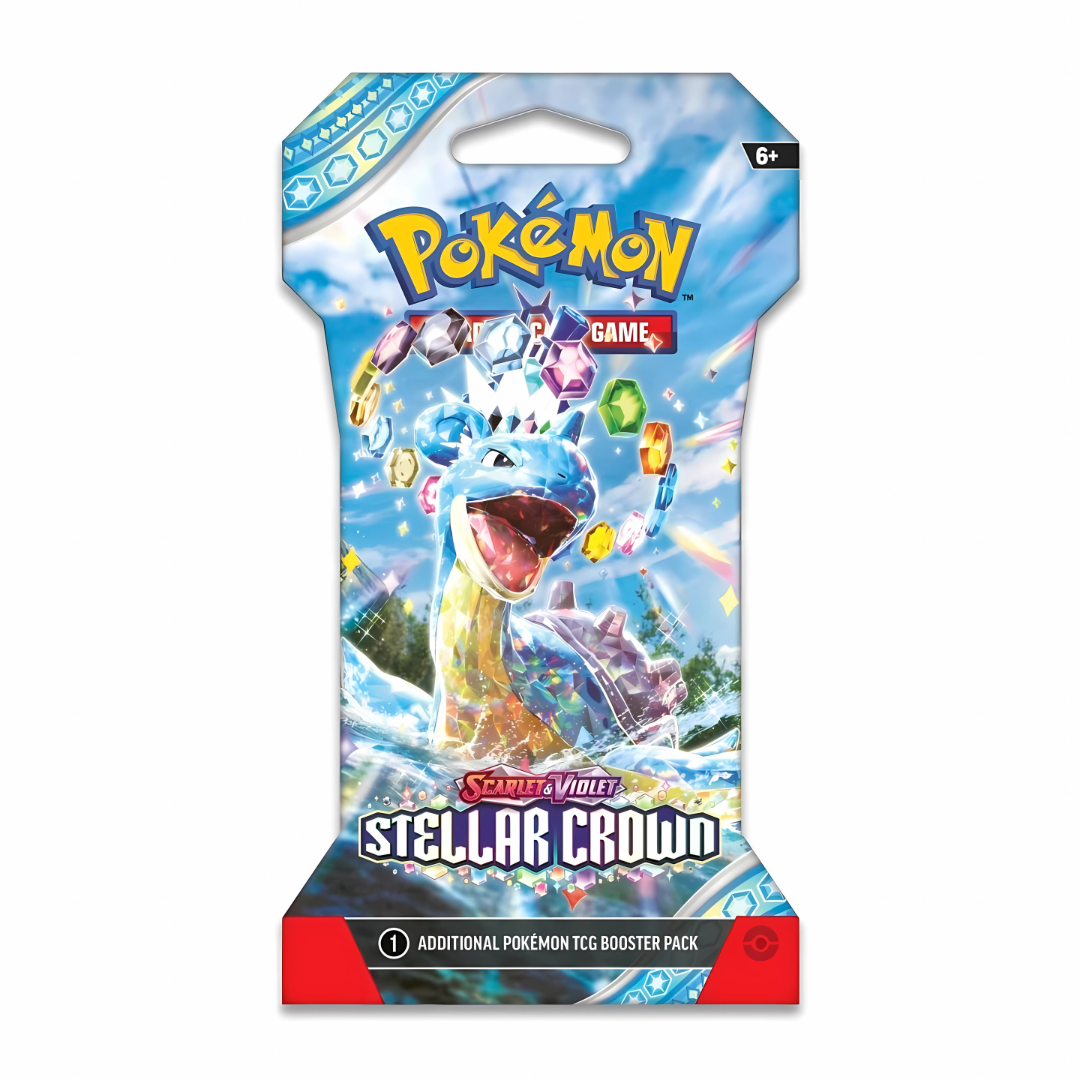 Scarlet & Violet-Stellar Crown Sleeved Booster Pack (10 Cards)