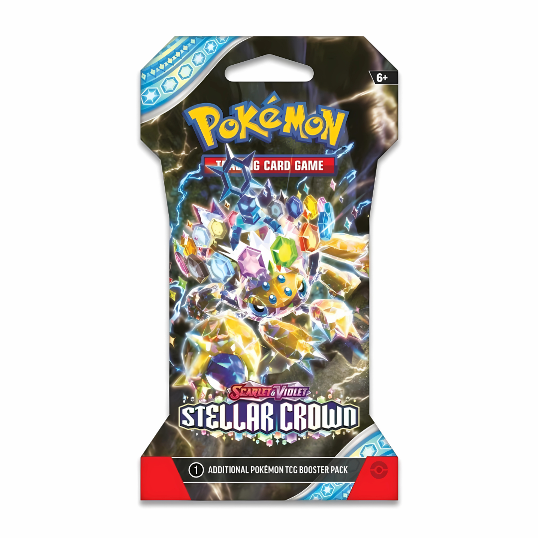 Scarlet & Violet-Stellar Crown Sleeved Booster Pack (10 Cards)