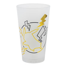 2 PCS GLASS CASUAL TUMBLER 490 ML POKEMON THUNDERSTRUCK