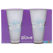 2 PCS GLASS CASUAL TUMBLER 490 ML STITCH