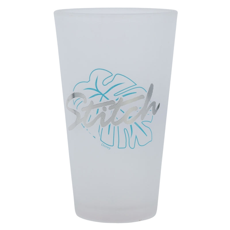 2 PCS GLASS CASUAL TUMBLER 490 ML STITCH