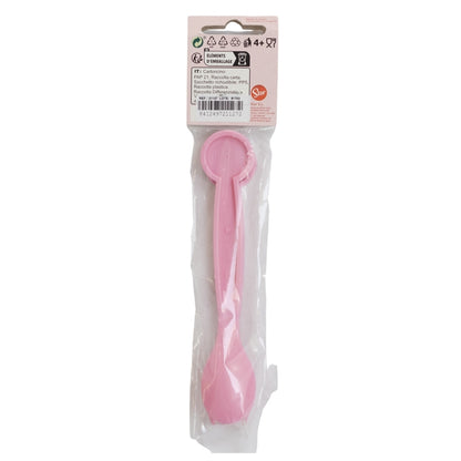 2 PCS PP CUTLERY (SPOON AND FORK) SET IN POLYBAG UNICORN RANGE