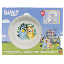 Bluey 3-Piece Ceramic Snack Set – Kinder Serviesset in Geschenkdoos