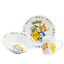 Pokémon Happy Fun 3-Piece Ceramic Snack Set – Kinder Serviesset in Geschenkdoos