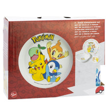Pokémon Happy Fun 3-Piece Ceramic Snack Set – Kinder Serviesset in Geschenkdoos