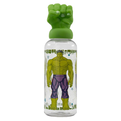 3D ECOZEN FIGURINE BOTTLE 560 ML AVENGERS INVINCIBLE FORCE HULK.