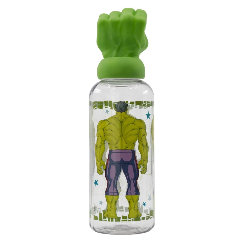 3D ECOZEN FIGURINE BOTTLE 560 ML AVENGERS INVINCIBLE FORCE HULK.