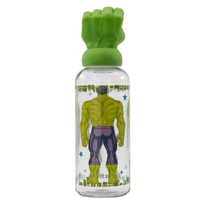 3D ECOZEN FIGURINE BOTTLE 560 ML AVENGERS INVINCIBLE FORCE HULK.