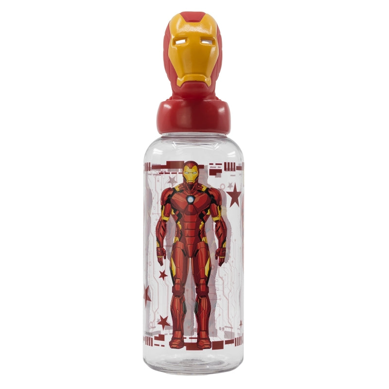 3D ECOZEN FIGURINE BOTTLE 560 ML AVENGERS INVINCIBLE FORCE IRON MAN