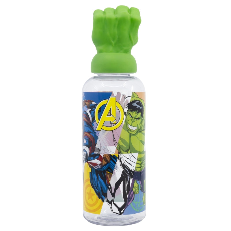3D ECOZEN FIGURINE BOTTLE 560 ML AVENGERS SEVEN WONDERS HULK