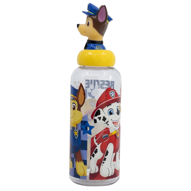 3D ECOZEN FIGURINE BOTTLE 560 ML PAW PATROL BOY RESCUE PUPS