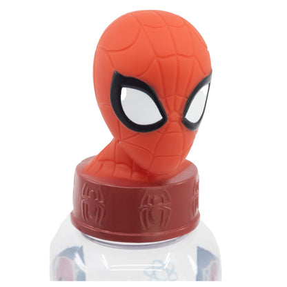 3D ECOZEN FIGURINE BOTTLE 560 ML SPIDERMAN ARACHNID GRID