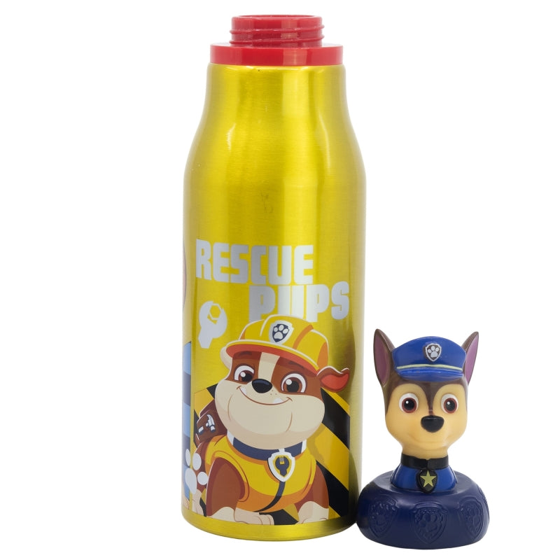 3D FIGURINE ALUMINIUM BOTTLE 690 ML PAW PATROL BOY RESCUE PUPS