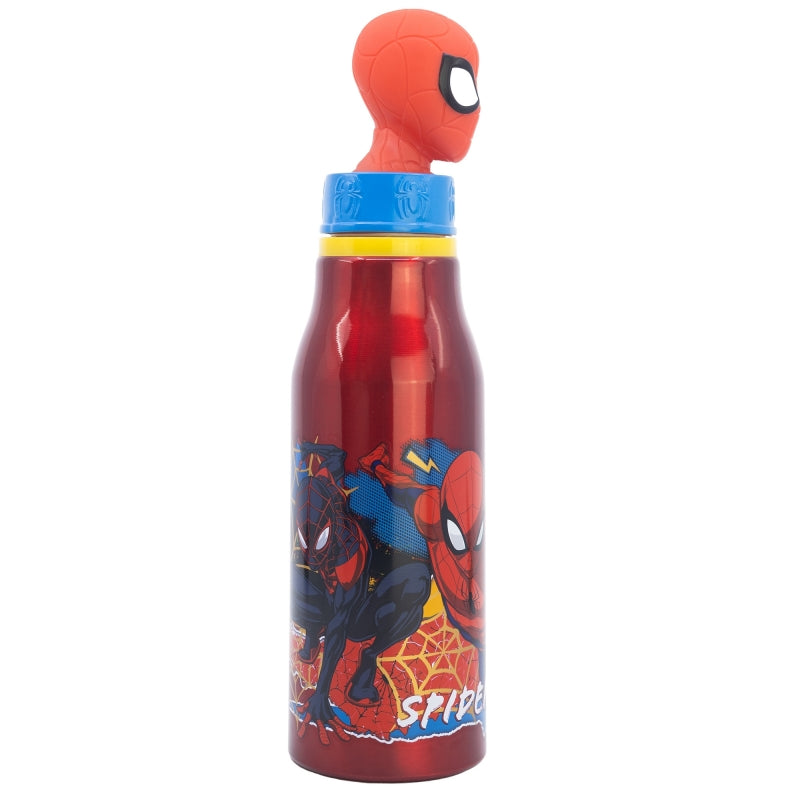 3D FIGURINE ALUMINIUM BOTTLE 690 ML SPIDERMAN MOVING TARGET