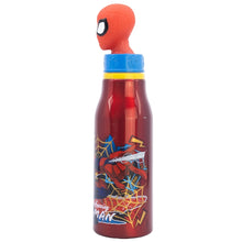 3D FIGURINE ALUMINIUM BOTTLE 690 ML SPIDERMAN MOVING TARGET