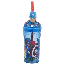 Avengers 3D Tumbler met Rietje 360 ml – Wonderbaarlijke Kracht met Captain America!