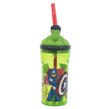 Avengers 3D Tumbler met Rietje 360 ml – Groene Kracht met Hulk!