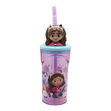 Gabby's Dollhouse 3D Tumbler met Rietje 360 ml – Magisch Kattenplezier!