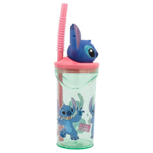 Stitch 3D Tumbler met Rietje 360 ml – Bloemig Avontuur met Stitch!