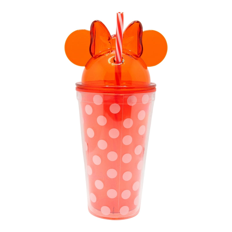 Minnie Mouse 3D Tumbler met Rietje 535 ml – Schattig en Stylish!