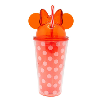 Minnie Mouse 3D Tumbler met Rietje 535 ml – Schattig en Stylish!
