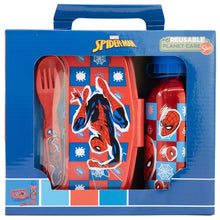 Spider-Man Midnight Flyer 4-Piece Urban BTS Set – BPA-vrije Lunchset in Geschenkdoos