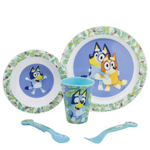 Bluey 5-Piece Microwave-Safe Tableware Set – BPA-vrije Kinderborden Set