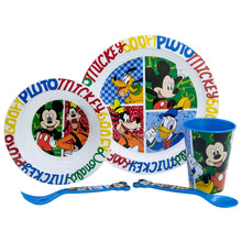 Mickey Has Fun 5-Piece Microwave-Safe Tableware Set – BPA-vrije Kinderborden Set