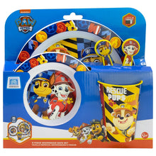 Paw Patrol Boy Rescue Pups 5-Piece Microwave-Safe Tableware Set – BPA-vrije Kinderborden Set