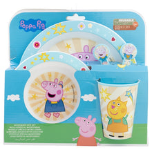 Peppa Pig Core 2022 5-Piece Microwave-Safe Tableware Set – BPA-vrije Kinderborden Set