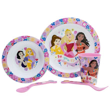 Princess BeYOUtiful 5-Piece Microwave-Safe Tableware Set – BPA-vrije Kinderborden Set