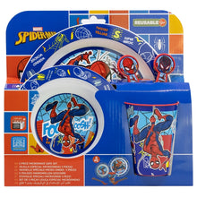 Spider-Man Mob Rules 5-Piece Microwave-Safe Tableware Set – BPA-vrije Kinderborden Set