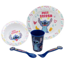 Stitch Palms 5-Piece Microwave-Safe Tableware Set – BPA-vrije Kinderborden Set