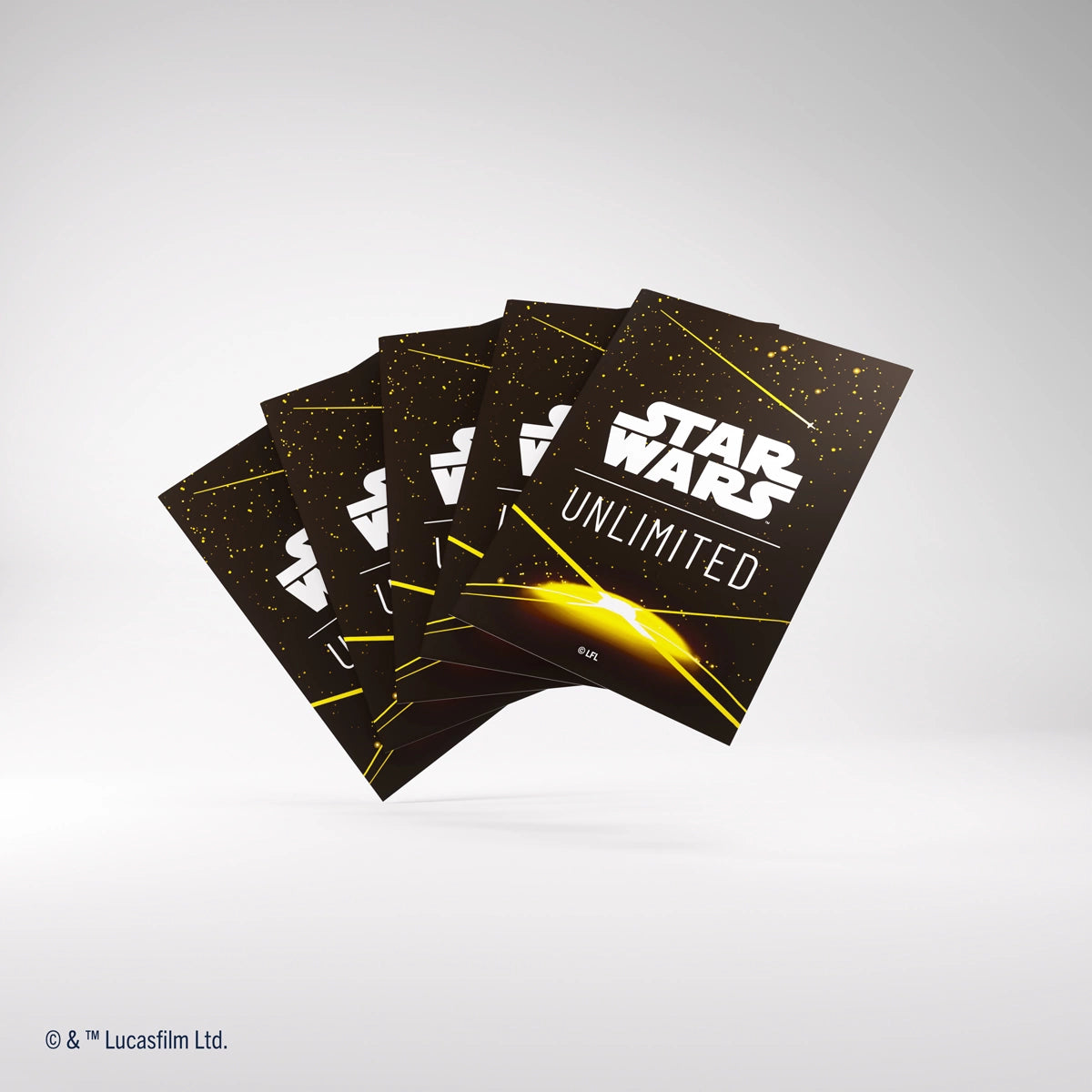STAR WARS™: UNLIMITED ART SLEEVES Back Yellow