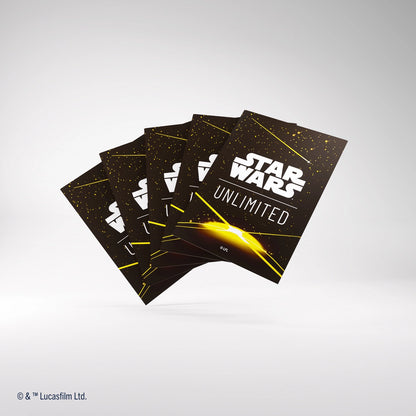 STAR WARS™: UNLIMITED ART SLEEVES Back Yellow