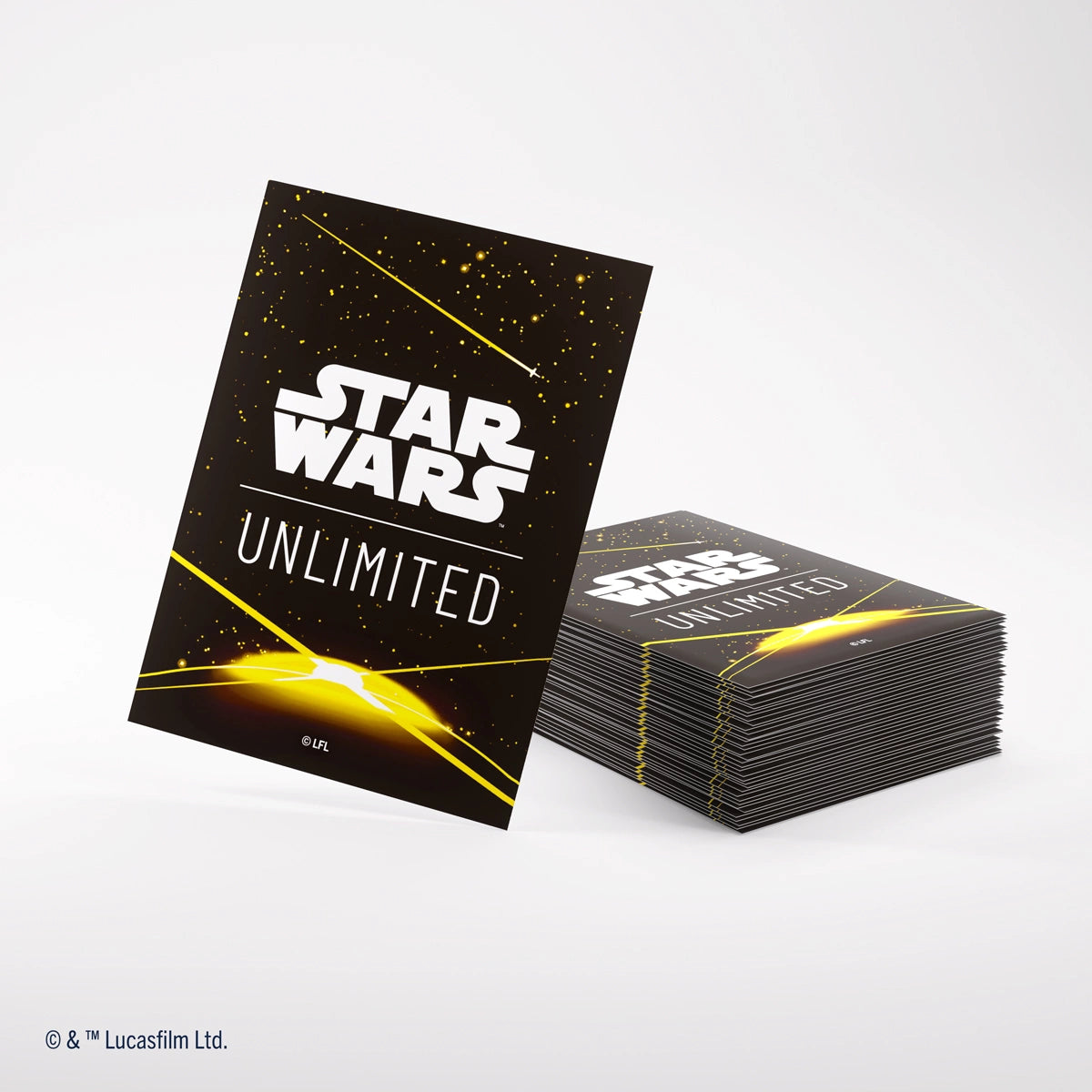STAR WARS™: UNLIMITED ART SLEEVES Back Yellow