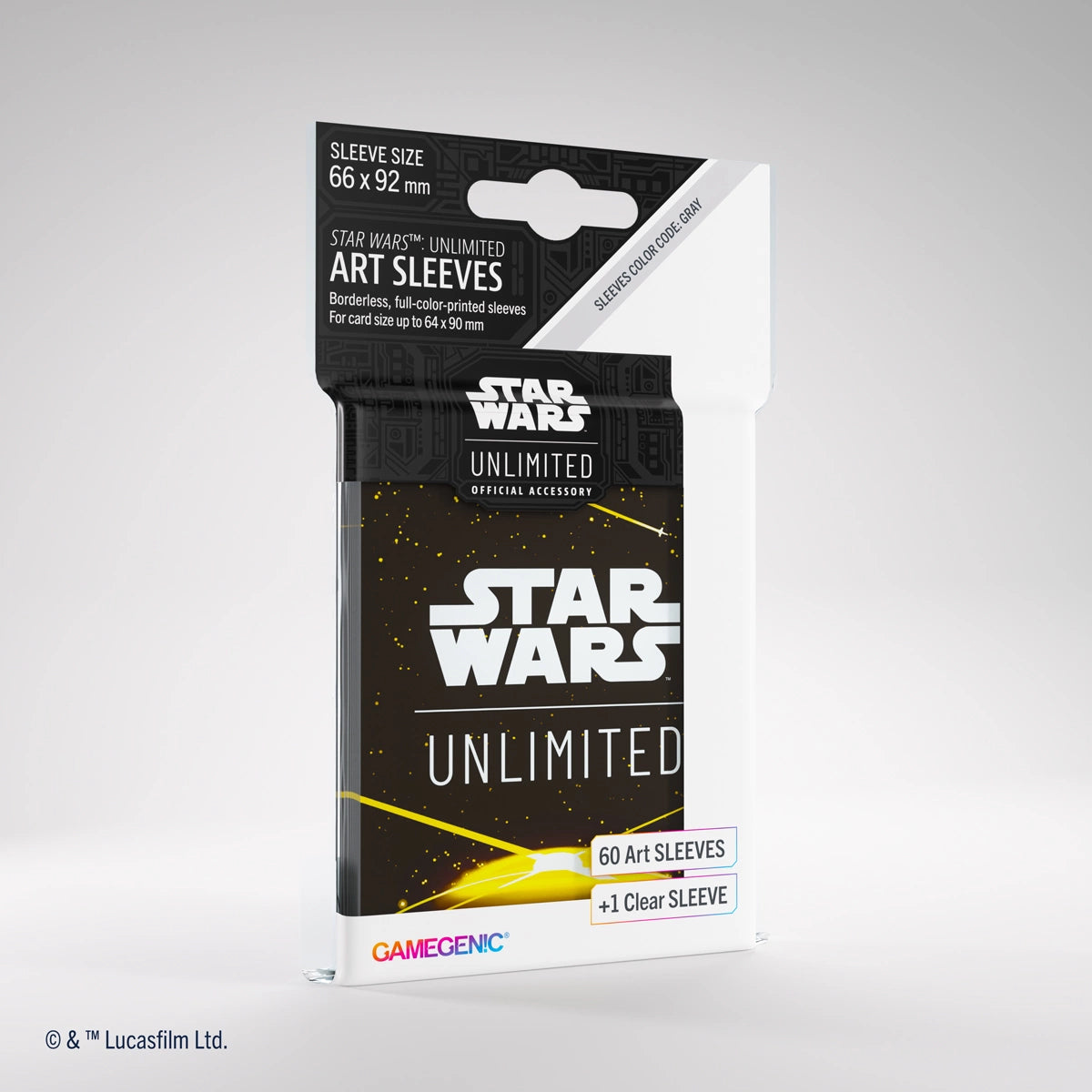 STAR WARS™: UNLIMITED ART SLEEVES Back Yellow