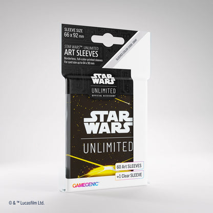 STAR WARS™: UNLIMITED ART SLEEVES Back Yellow