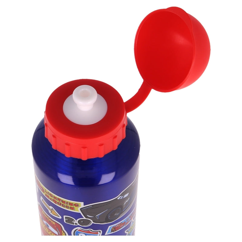 ALUMINIUM BOTTLE 400 ML CARS STICKERS