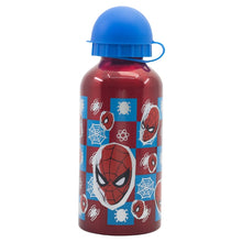 ALUMINIUM BOTTLE 400 ML SPIDERMAN ARACHNID GRID