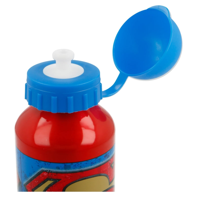 ALUMINIUM BOTTLE 400 ML SUPERMAN SYMBOL