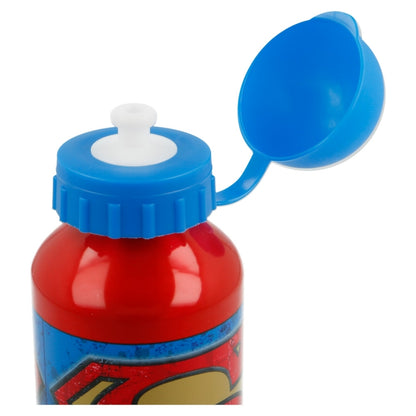ALUMINIUM BOTTLE 400 ML SUPERMAN SYMBOL