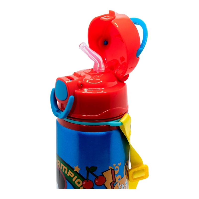ALUMINIUM POP UP BOTTLE WITH STRAP 730 ML MICKEY TRUE CHAMPIONS