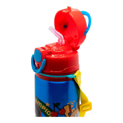 ALUMINIUM POP UP BOTTLE WITH STRAP 730 ML MICKEY TRUE CHAMPIONS
