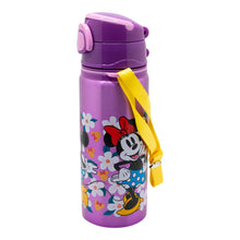 ALUMINIUM POP UP BOTTLE WITH STRAP 730 ML MINNIE SUNSHINE