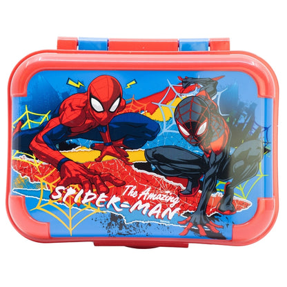 Spider-Man Moving Target Asker Lunchbox – BPA-vrije Broodtrommel voor Kinderen