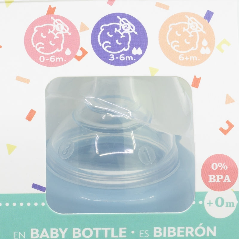 Mickey Mouse Full of Smiles Babyfles met Handvatten 360 ml – Vrolijk Drinken voor je Baby!