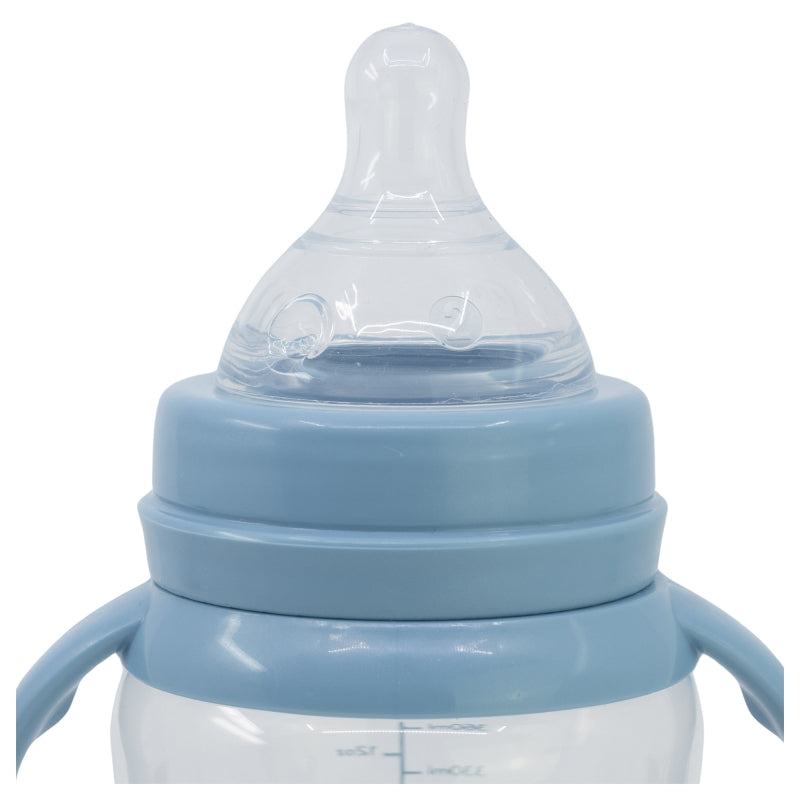 Mickey Mouse Full of Smiles Babyfles met Handvatten 360 ml – Vrolijk Drinken voor je Baby!